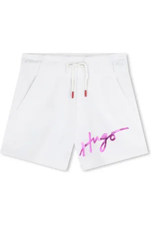 HUGO BOSS Bermudas con logo estampado y cordones