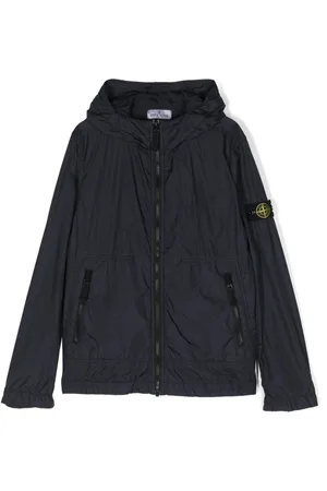 Stone Island Chaqueta con capucha y distintivo Compass