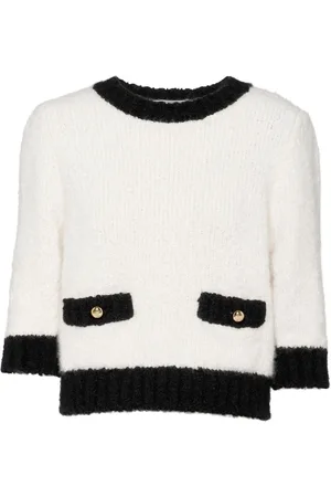 Prada Jersey con ribete en contraste