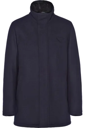 Prada Chaqueta con logo triangular