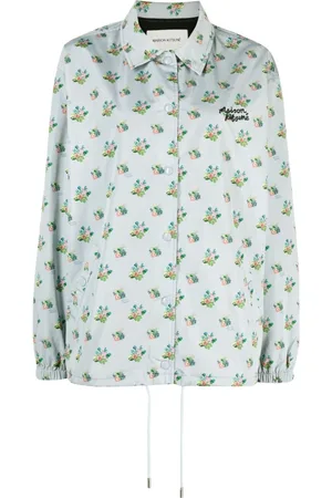 Maison Kitsuné Chaqueta con estampado floral