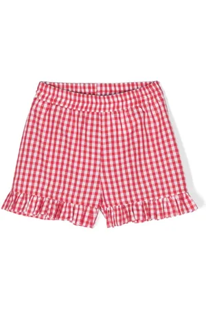 MONNALISA Pantalones cortos a cuadros gingham