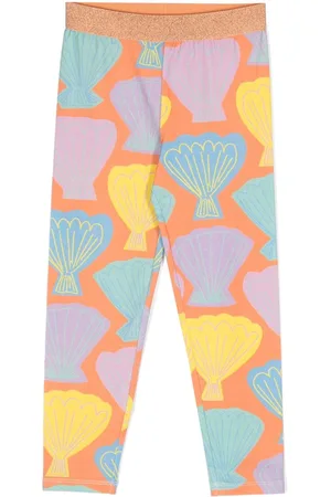 Stella McCartney Leggins stretch con estampado Seashell
