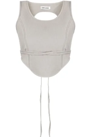 Low Classic Top corto estilo corsé