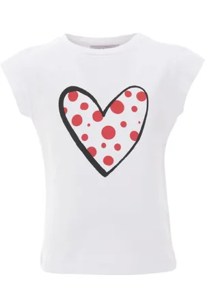 Mimi Tutu Camiseta con corazón estampado
