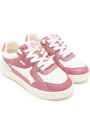 Palm Angels Zapatillas University con panel de purpurina