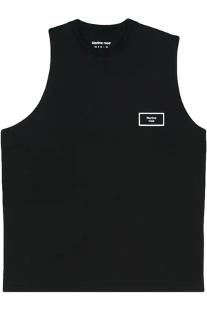 MARTINE ROSE Camiseta con logo estampado