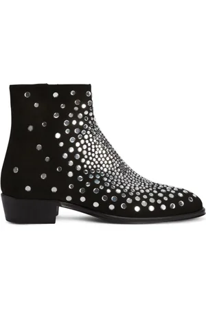 Giuseppe Zanotti Botas Fabyen con aplique de cristal