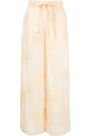 ZIMMERMANN Pantalones Acadian con bordado floral