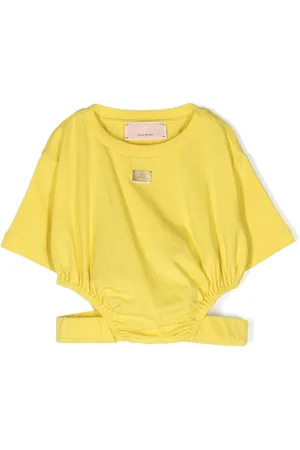 Elisabetta Franchi Camiseta con placa del logo