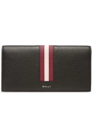 Bally Cartera con ribete a rayas