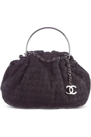 CHANEL Bolso shopper con logo CC 2005