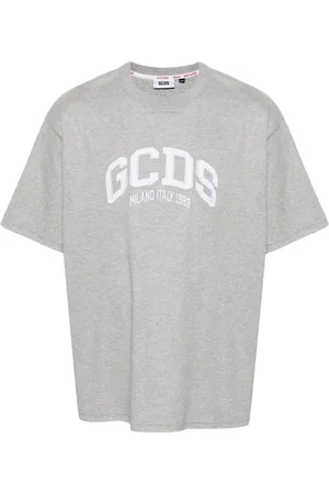 GCDS Camiseta con parche del logo