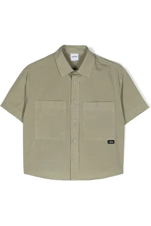 Aspesi Camisa con bolsillo de parche
