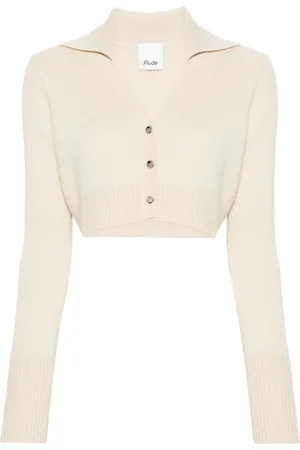 Allude Cárdigan con cuello italiano