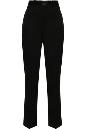 Victoria Beckham Pantalones rectos de talle alto