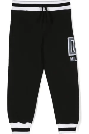 Dolce & Gabbana Pantalones de chándal con parche del logo