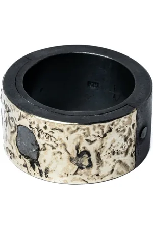 PARTS OF FOUR Anillo Sistema en plata de ley y oro blanco de 10 kt con diamantes