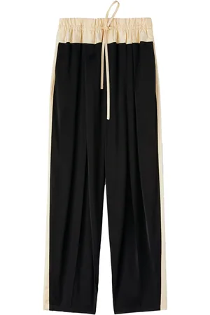 Jil Sander Pantalones de chándal rectos con cordones