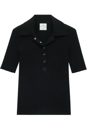 Courrèges Polo de canalé AC