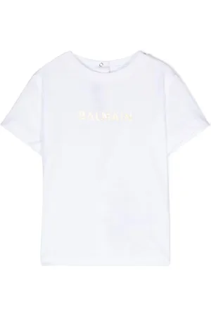 Balmain Camiseta con logo estampado