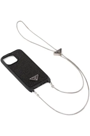 Prada Funda para iPhone 14 Pro con cristales