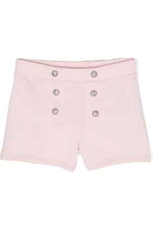 Balmain Pantalones cortos con detalle de botón