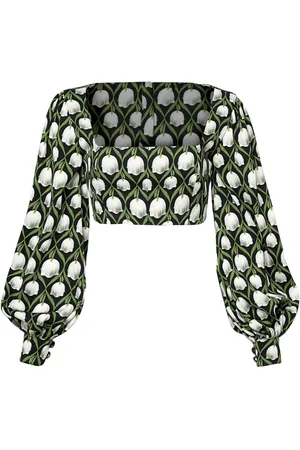 Agua by Agua Bendita Top corto Pera Perla