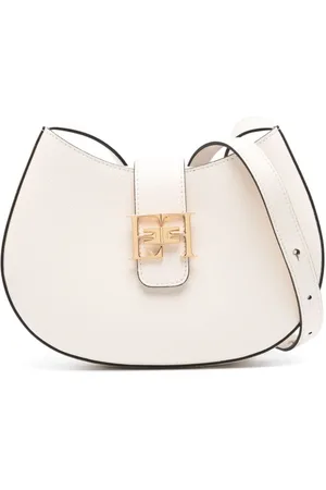 Elisabetta Franchi Bolso mediano con placa del logo