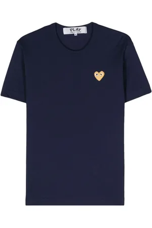 Comme des Garçons Camiseta con parche de corazón