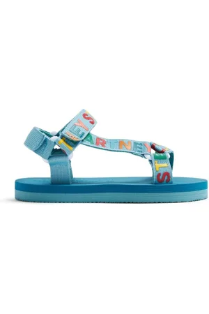 Stella McCartney Sandalias con banda con logo