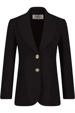 Giambattista Valli Blazer con botones en relieve