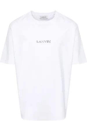 Lanvin Camiseta con logo estampado