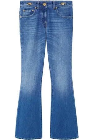 VERSACE Vaqueros Medusa acampanados