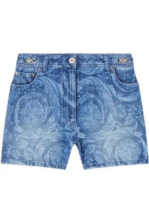 VERSACE Bermudas con parche del logo