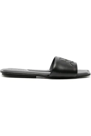 Courrèges Sandalias con parche del logo