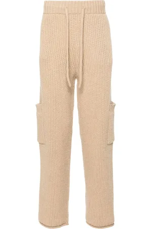 Alanui Pantalones de canalé Finest rectos