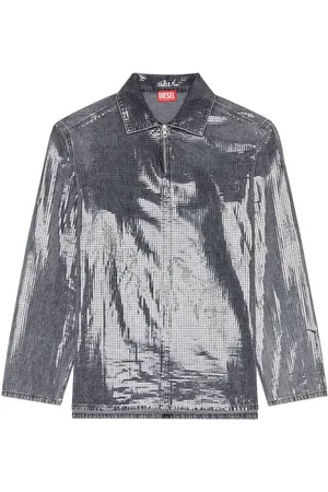 Diesel Camisa vaquera D-Brad-S brillante