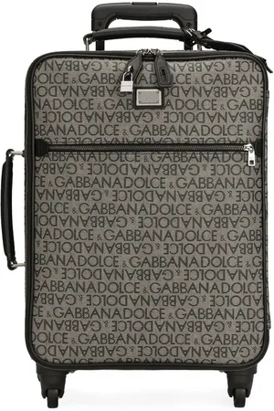 Dolce & Gabbana Maleta con logo en jacquard