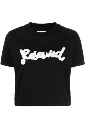 Izzue Camiseta con eslogan bordado