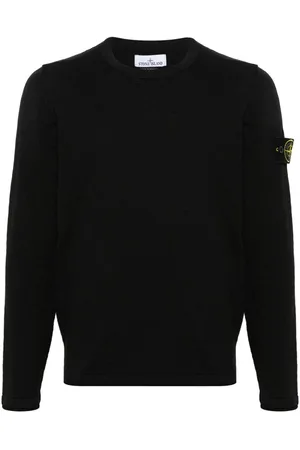 Stone Island Jersey con distintivo Compass