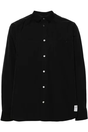 SACAI Camisa con logo bordado