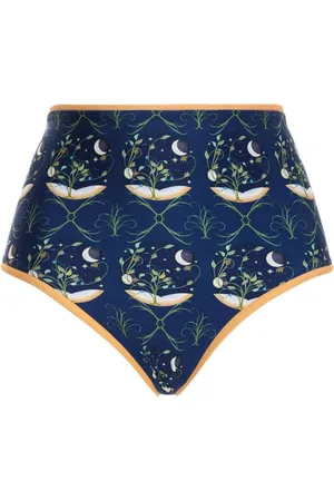 Agua by Agua Bendita Bragas de bikini Magenta Estelar