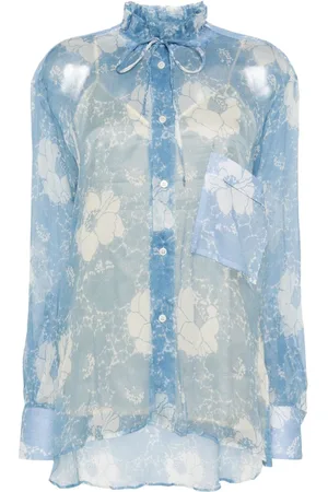 Plan C Camisa con motivo floral
