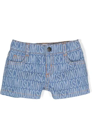 Moschino Bermudas con logo en jacquard