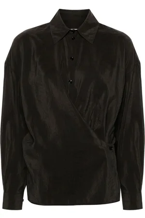 LEMAIRE Camisa con cuello recto