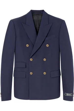 VERSACE Blazer con placa del logo