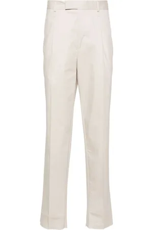 Ermenegildo Zegna Pantalones chinos de talle medio