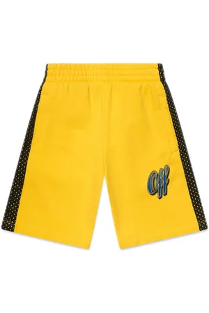 OFF-WHITE Pantalones cortos de chándal con estampado Off