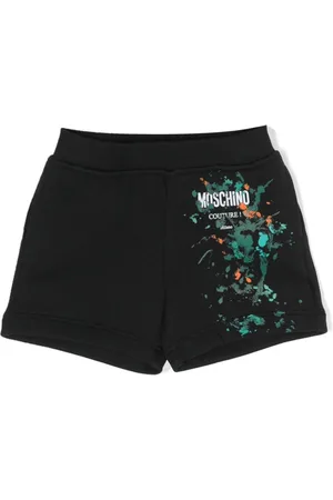 Moschino Bermudas con detalle de salpicadura